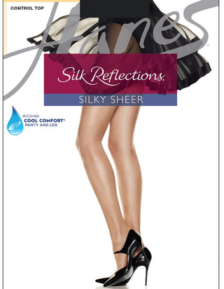 Silk Reflections® Control Top Pantyhose