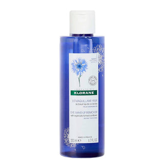 WATERPROOF EYE MAKE-UP REMOVER WITH ORGANICALLY FARMED CORNFLOWER