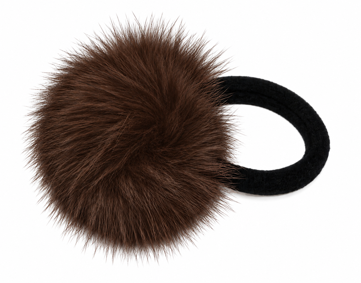 Fur Ponytail Holder