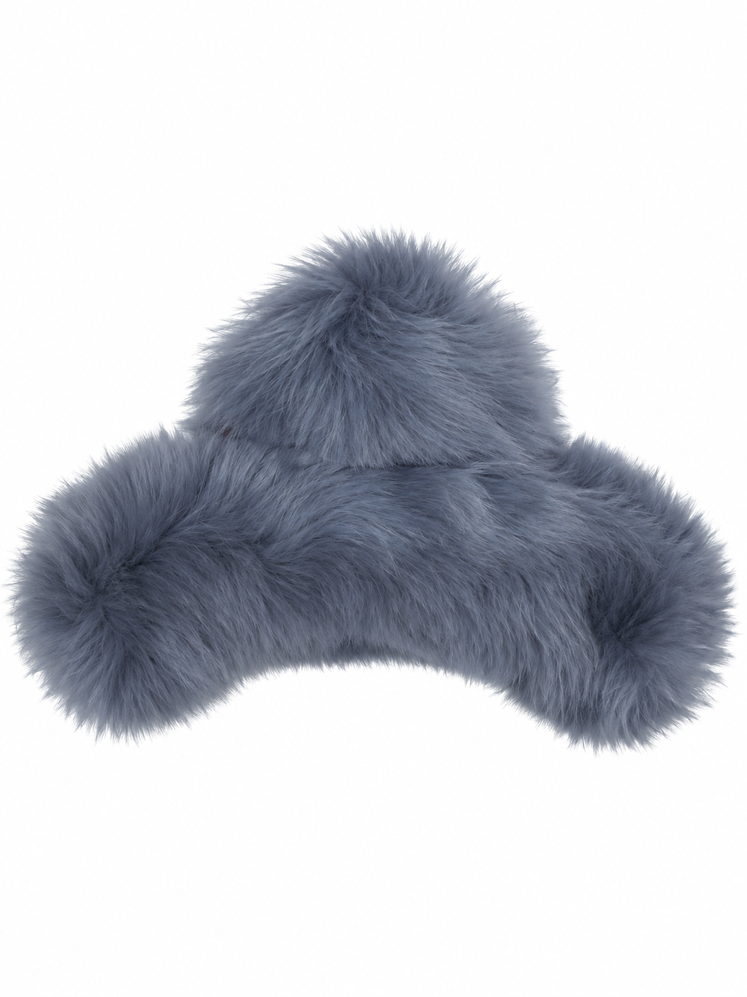 Large Fur Hair Clip