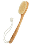 Luxury Pure White Bristle Body Brush