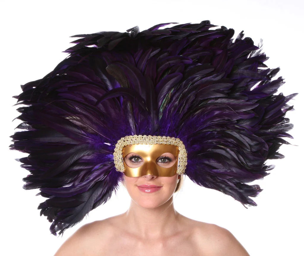 Feather Headdress Mask