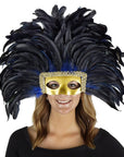 Feather Headdress Mask