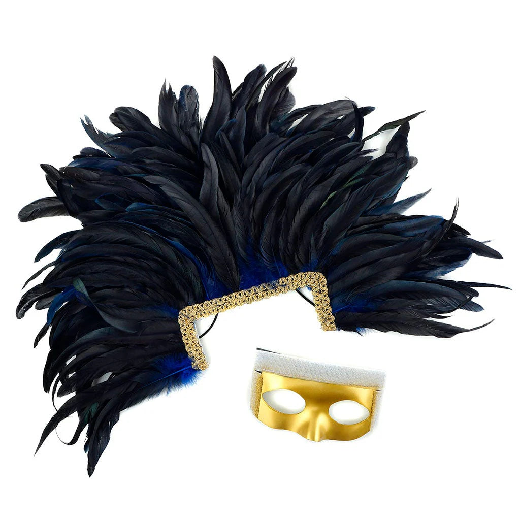 Feather Headdress Mask