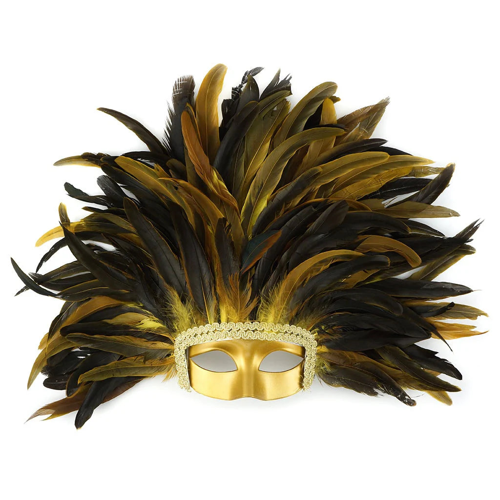Feather Headdress Mask