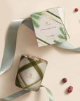 Frasier Fir Frosted Plaid Candle