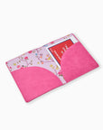 Mahjong Card Folio, Hot Pink