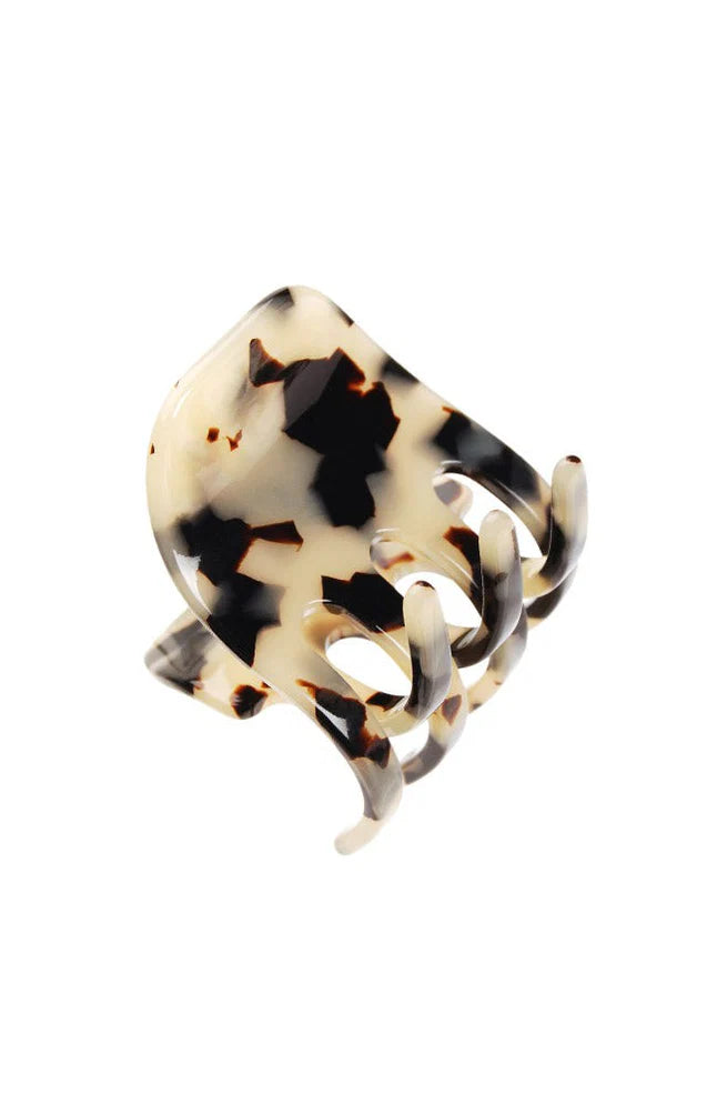 France Luxe Medium Gallery Claw Clip - Classic