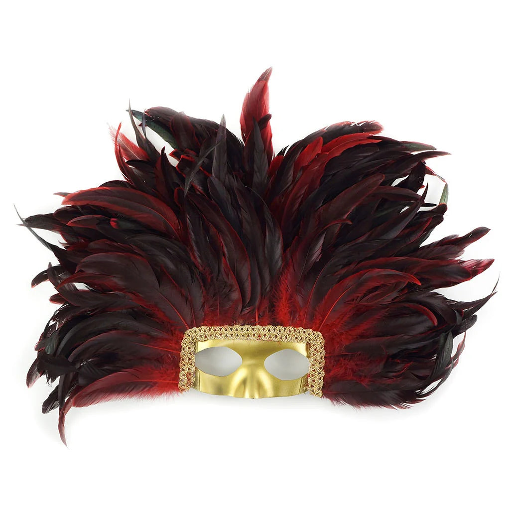 Feather Headdress Mask