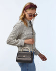 Jet Pearl Tabitha Top Handle Crossbody