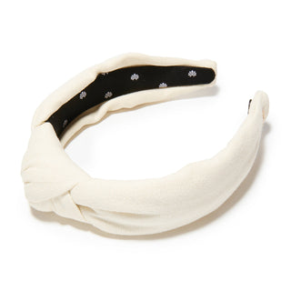 IVORY WOVEN HEADBAND