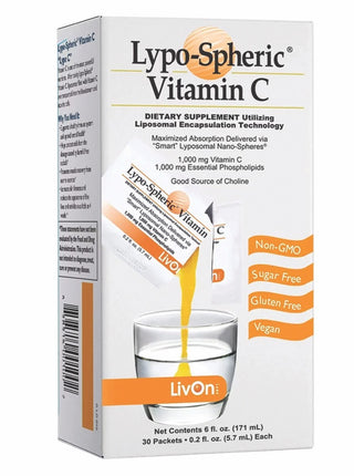 Lypo–Spheric Vitamin C 1,000 mg.