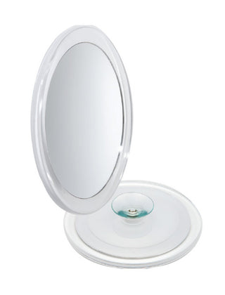 Round Mirror with Suction Cup, 6 Inches.