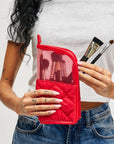 Makeup - Quilted Nylon Brush Holder