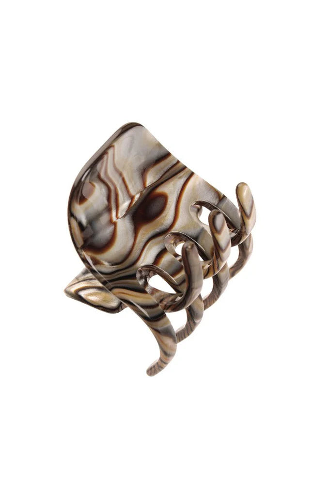 France Luxe Medium Gallery Claw Clip - Classic