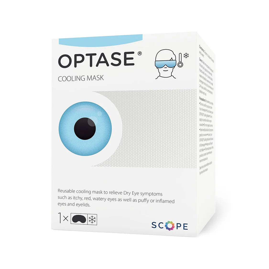 Optase Cooling Mask for Allergies and Puffy Eyes