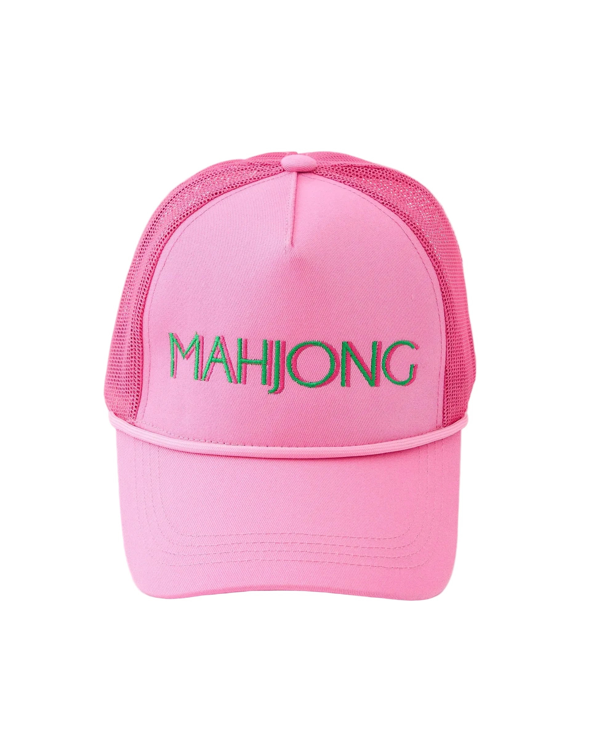 Pink Mahjong Hat