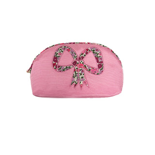 Small Ziptop Round Cosmetic Case