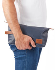 Vienna Toiletry Bag in Blue
