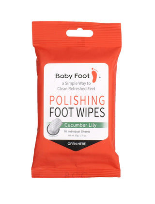 Polishing Foot Wipes