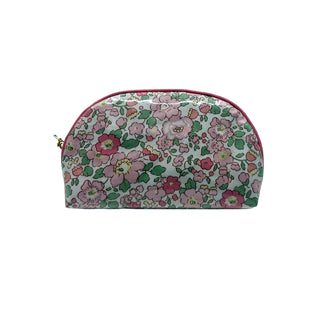 Small Ziptop Round Cosmetic Case