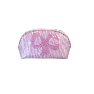 Small Ziptop Round Cosmetic Case
