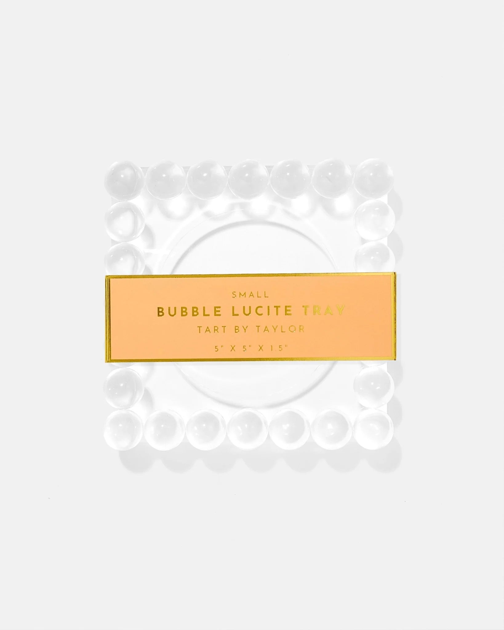 Bubble Lucite Tray