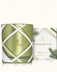 Frasier Fir Frosted Plaid Candle
