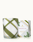 Frasier Fir Frosted Plaid Candle