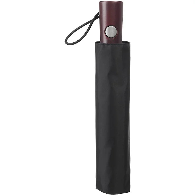Totes Automatic Open Wooden Handle Umbrella